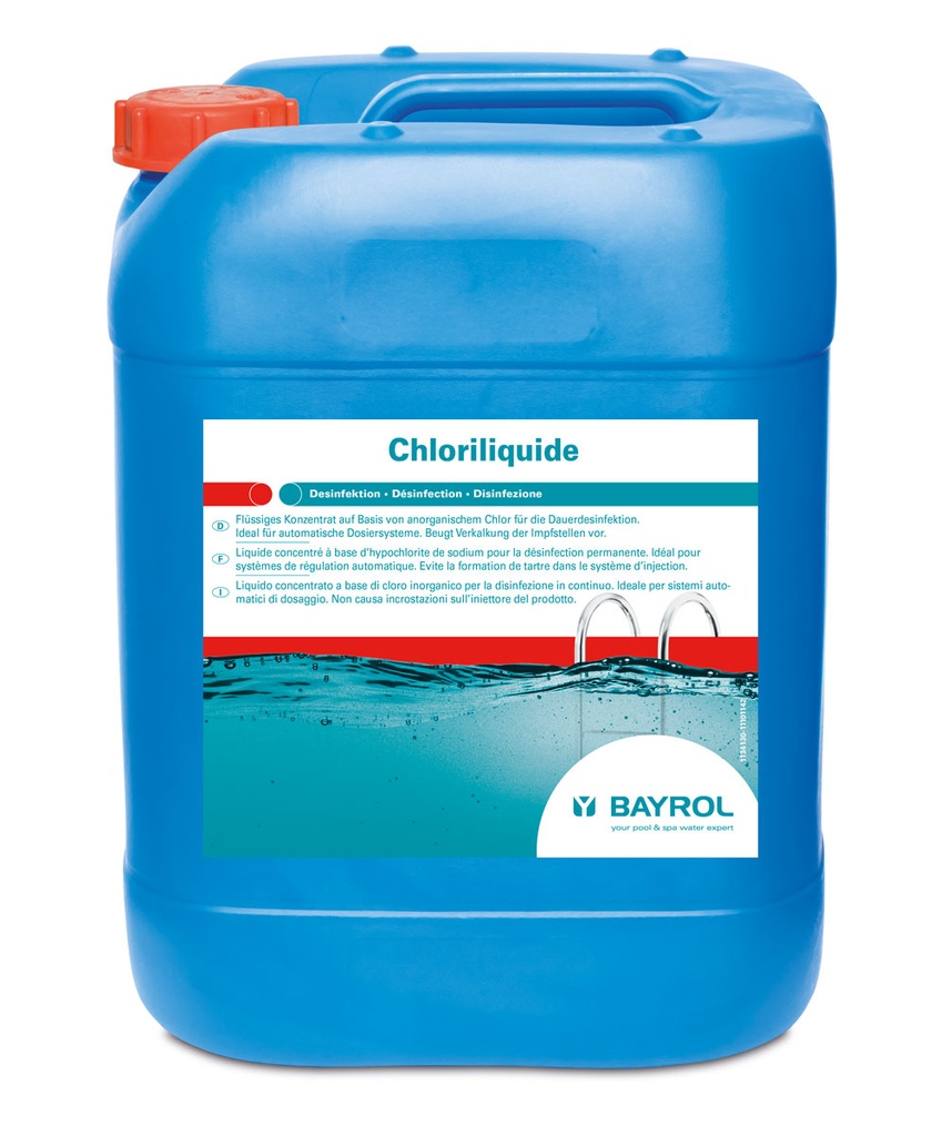 Chloor Vloeibaar 20 Liter | PoolPlaza